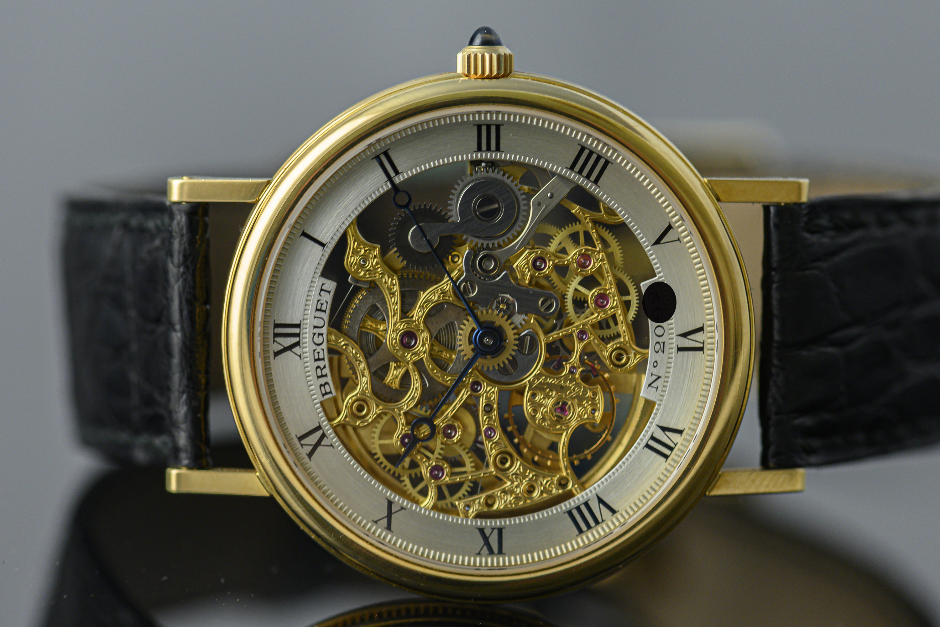 Breguet Classique Ultra Slim 3030BA Skeleton yellow gold