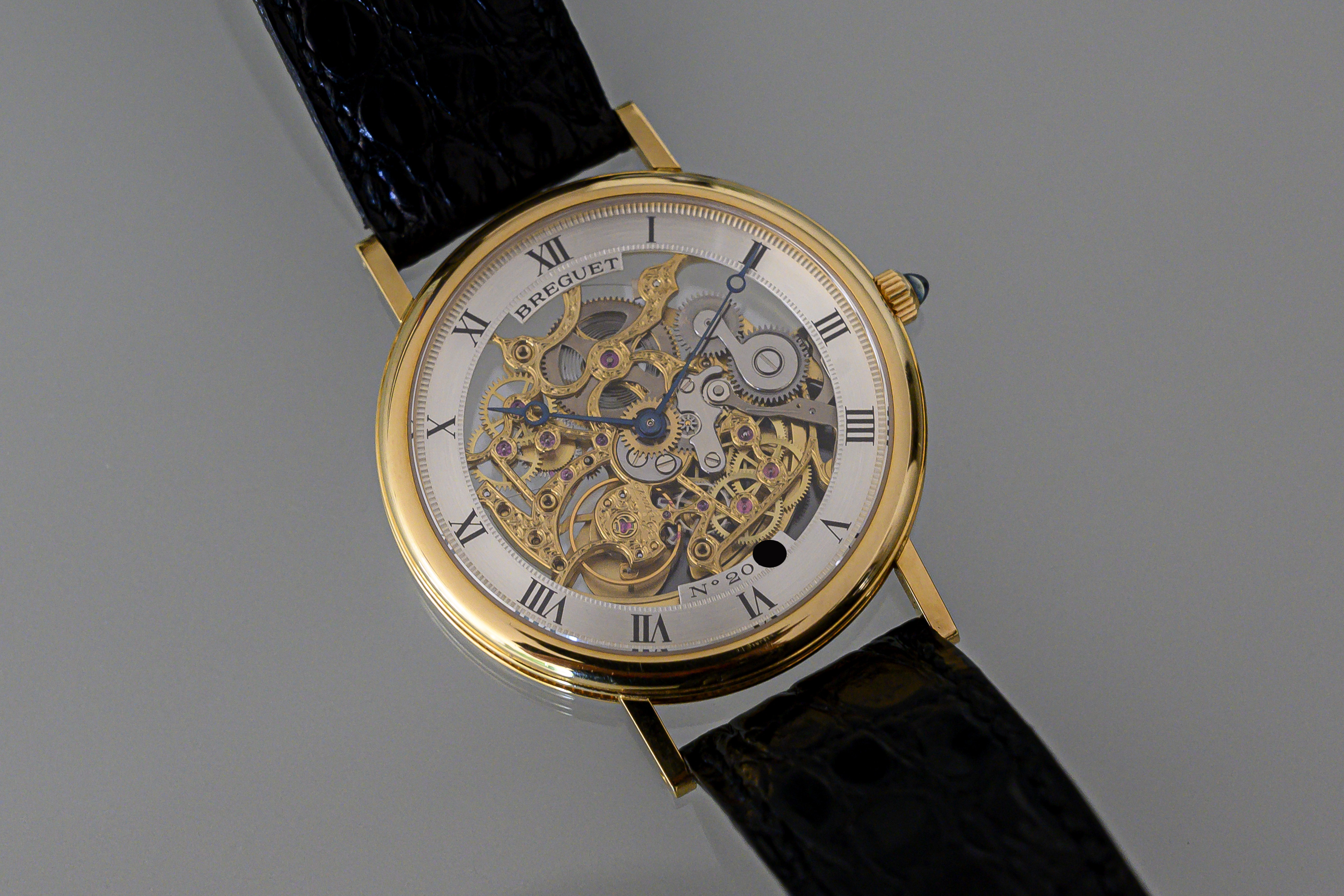 Breguet Classique Ultra Slim 3030BA Skeleton yellow gold