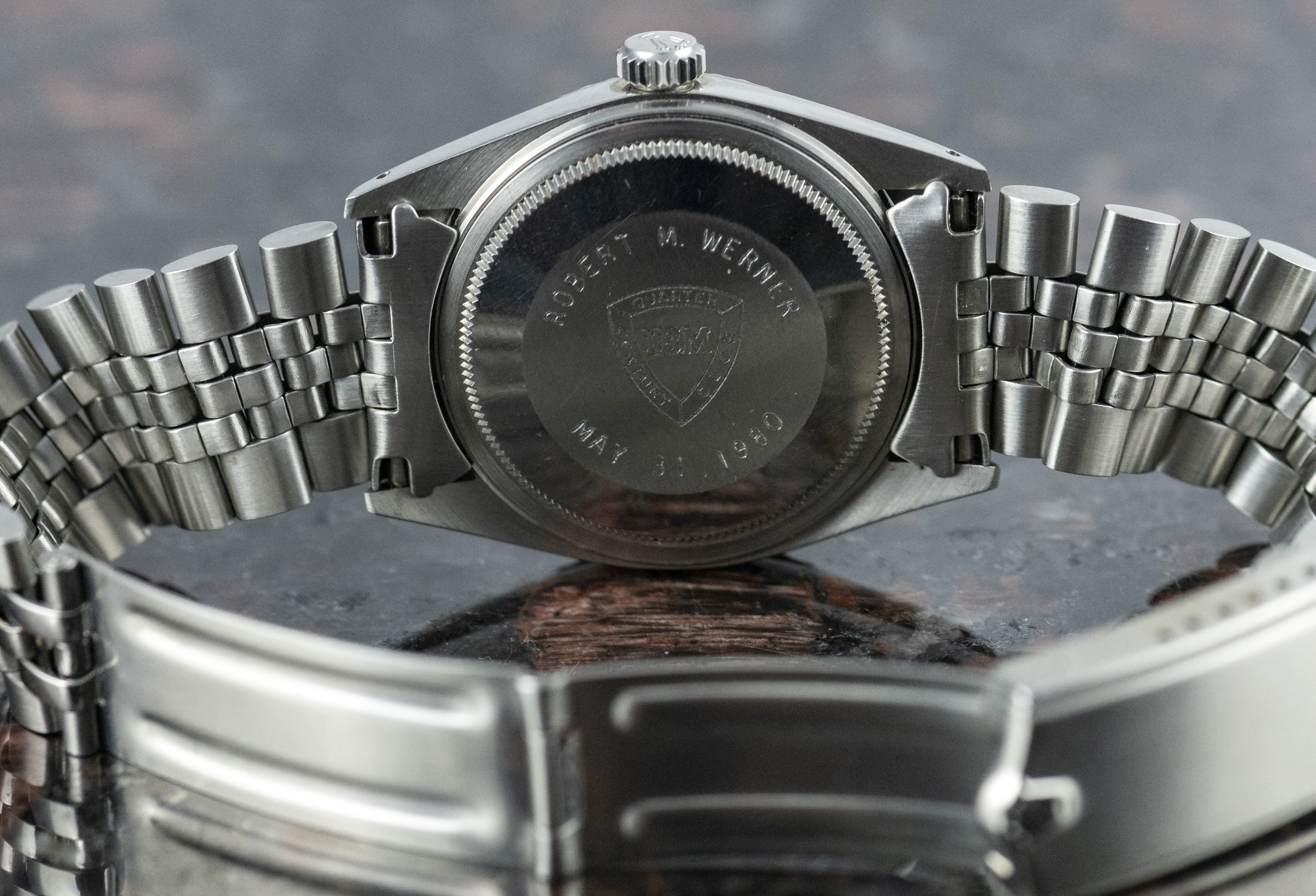 Rolex DateJust 16030 Tropical IBM Quarter Century Club